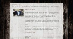 Desktop Screenshot of defaziolaw.com